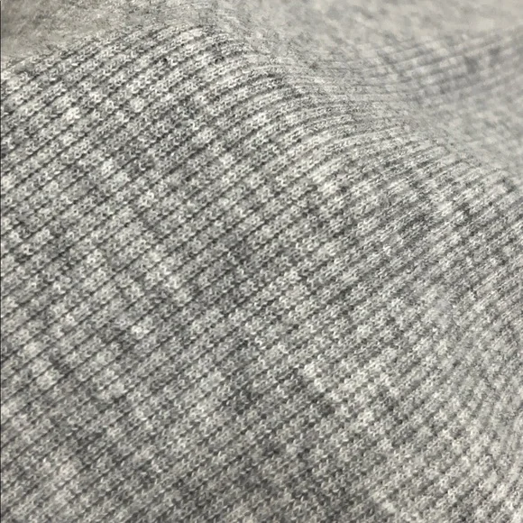 HELLO KITTY by Sanrio Polo Johnny Collar Stretch Rib Knit Grey Short SL Dress XL - Picture 12 of 16